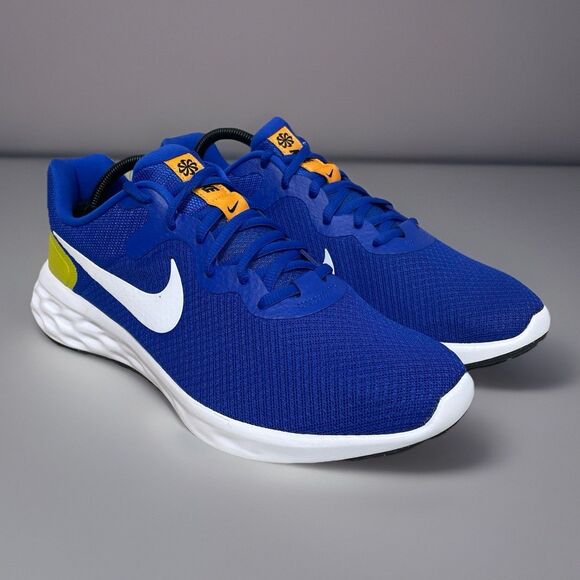 Nike Revolution 6 NN Men Sz 10.5 Racer Blue White Hi Voltage Sneakers DC3728-401 main image 8